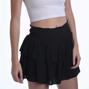 Katie J NYC Black Mini Skirt